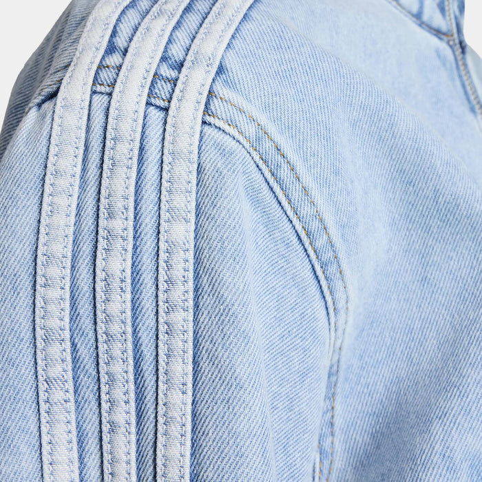 Firebird Denim Tracktop Womens Jacket (Light Denim)