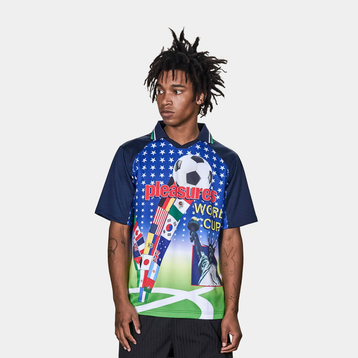 Flags Mens Jersey (Multicolor/Black)