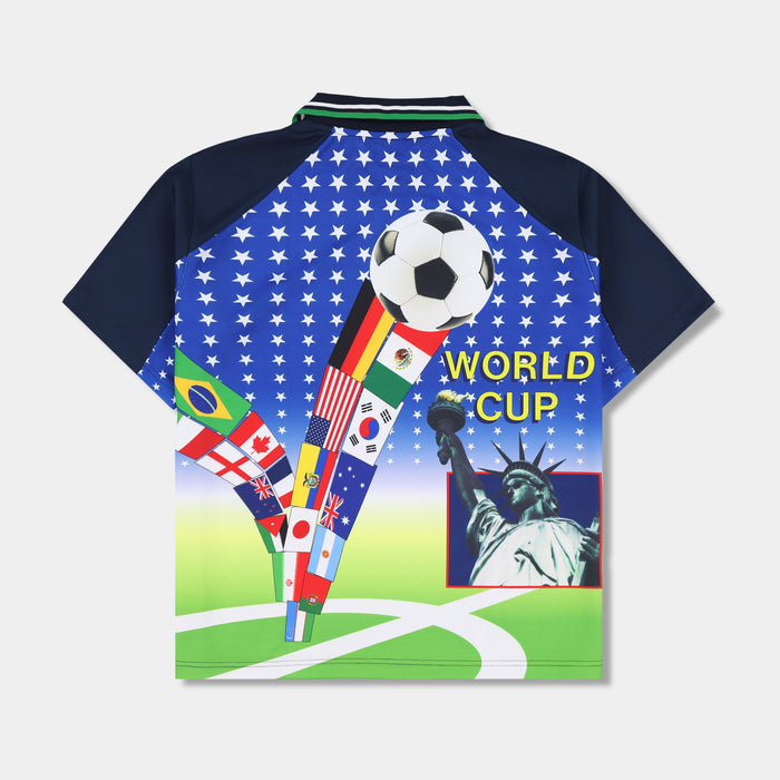 Flags Mens Jersey (Multicolor/Black)