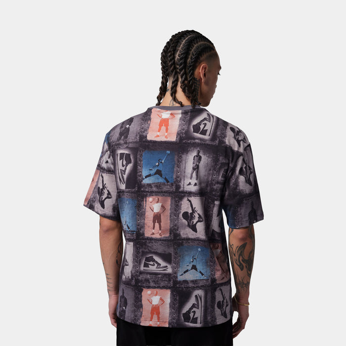 Flight Club All Over Print Mens Short Sleeve Shirt (Sail)