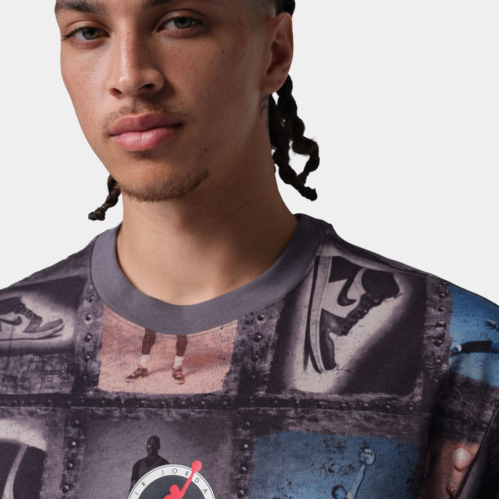 Flight Club All Over Print Mens Short Sleeve Shirt (Sail)