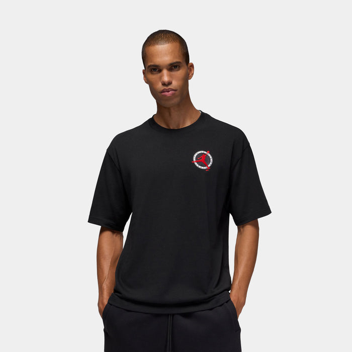 Flight Club Mens Short Sleeve Shirt (Black)