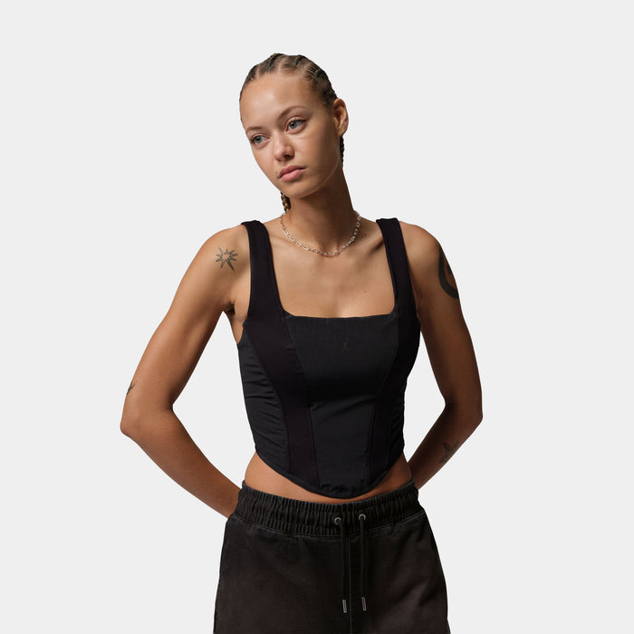 Flight Club Womens Corset (Black/Black)