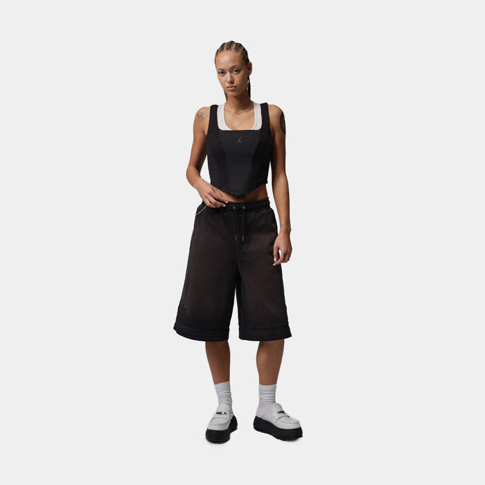 Flight Club Womens Corset (Black/Black)