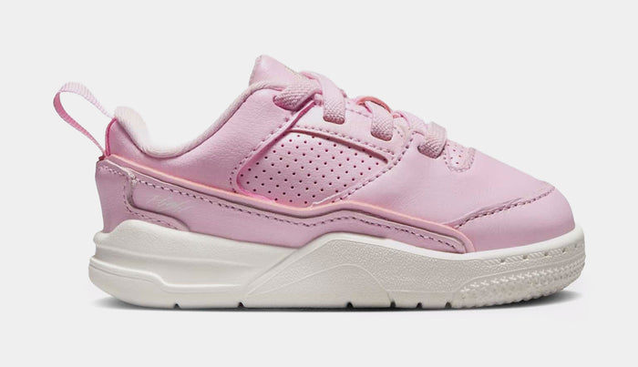 Jordan Flight Court Pink Foam Infant Toddler Lifestyle Shoes (Pink Foam/Muslin/Sail)