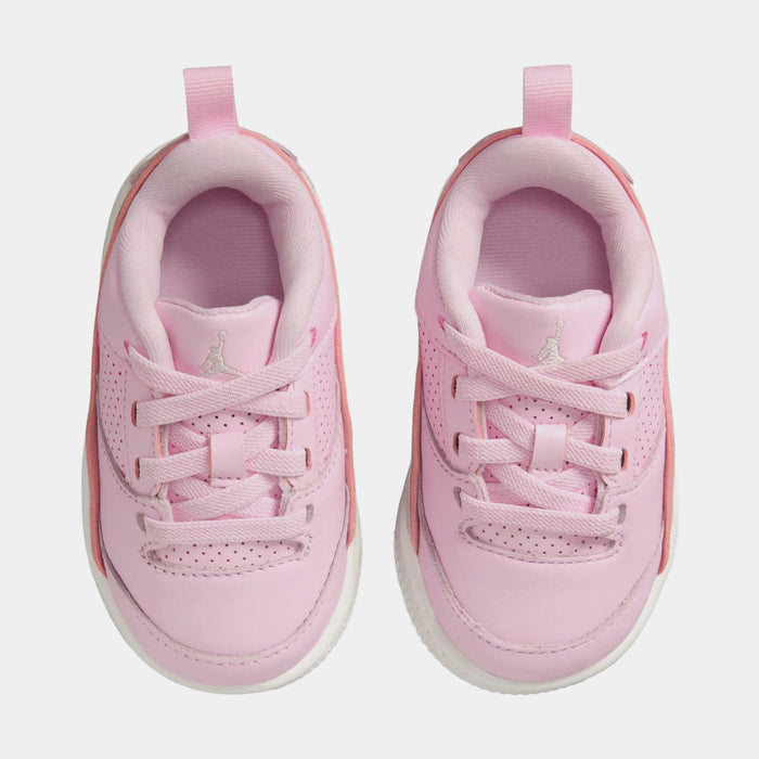 Jordan Flight Court Pink Foam Infant Toddler Lifestyle Shoes (Pink Foam/Muslin/Sail)