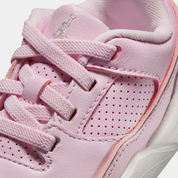 Jordan Flight Court Pink Foam Infant Toddler Lifestyle Shoes (Pink Foam/Muslin/Sail)
