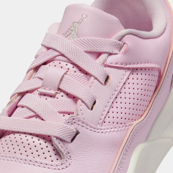 Jordan Flight Court Pink Foam Preschool Lifestyle Shoes (Pink Foam/Muslin/Sail)