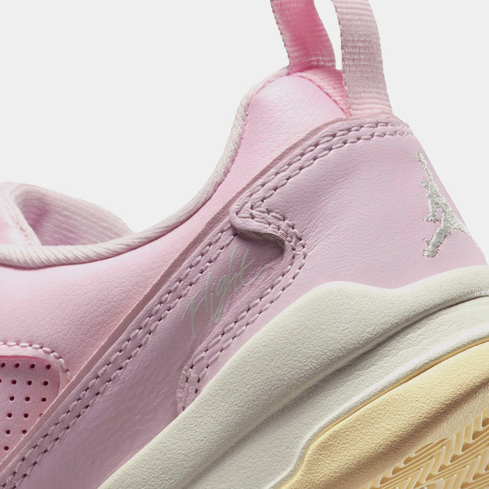 Jordan Flight Court Pink Foam Preschool Lifestyle Shoes (Pink Foam/Muslin/Sail)