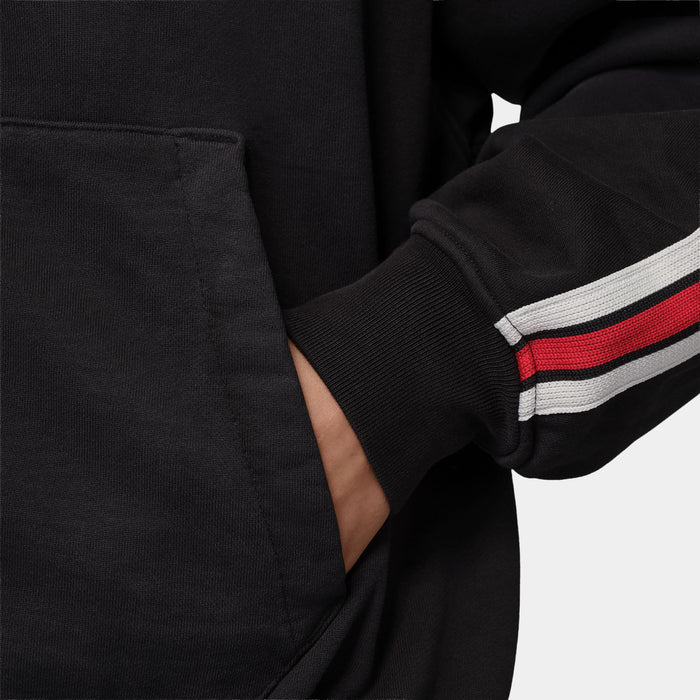 Flight Fleece French terry Full Zip Womens Jacket (Black/Dark Smoke Grey)