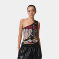 Flight Graphic Womens Tank Top (Sail)