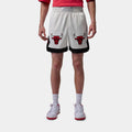 Flight Muay Thai Mens Shorts (Sail/Black/University Red)