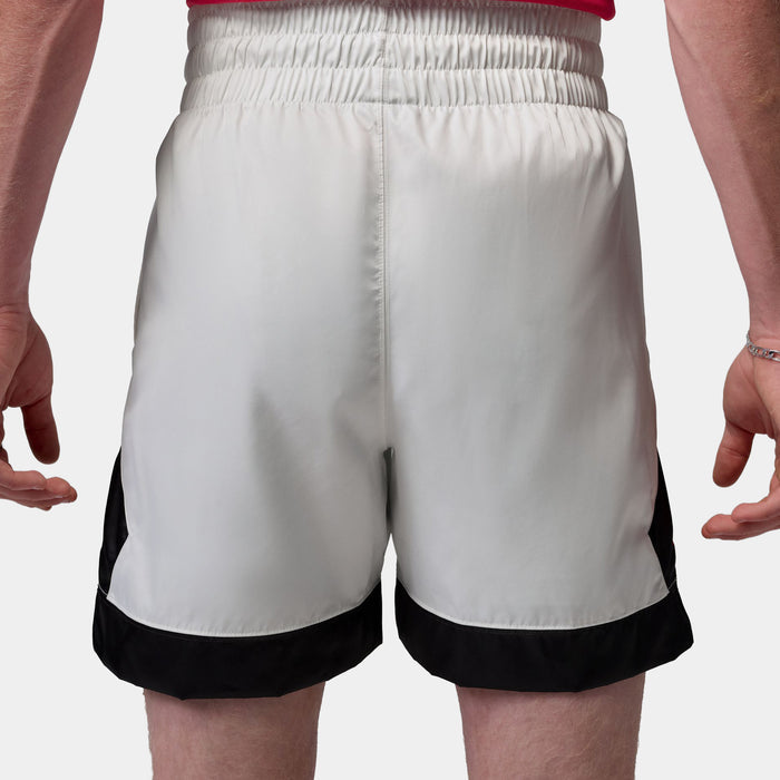 Flight Muay Thai Mens Shorts (Sail/Black/University Red)