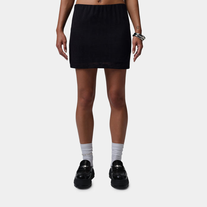 Flight Open Knit Womens Skort (Black)