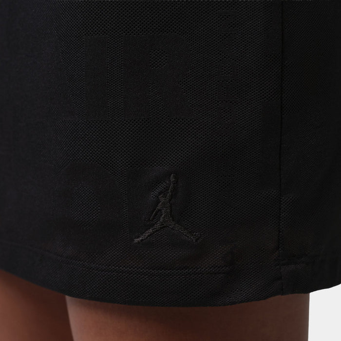Flight Open Knit Womens Skort (Black)