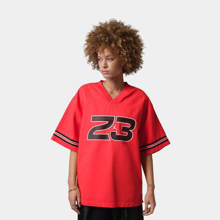 Flight Woven Womens Jersey (Chile Red)