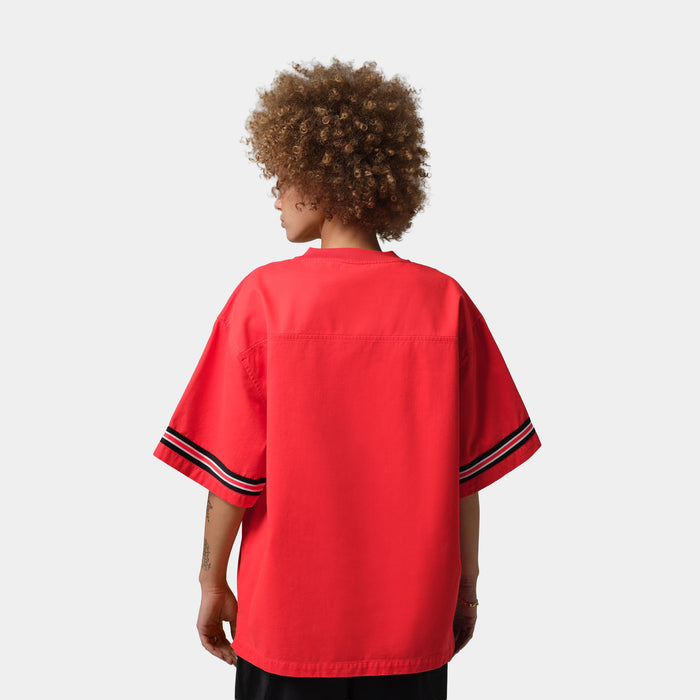 Flight Woven Womens Jersey (Chile Red)