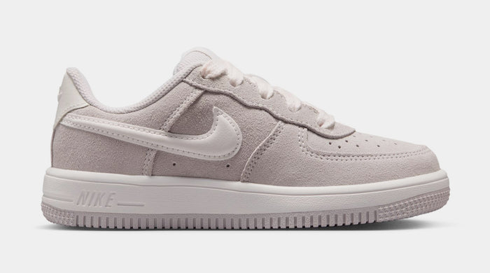 Force 1 Low Preschool Lifestyle Shoes (Vast Grey/Sail)