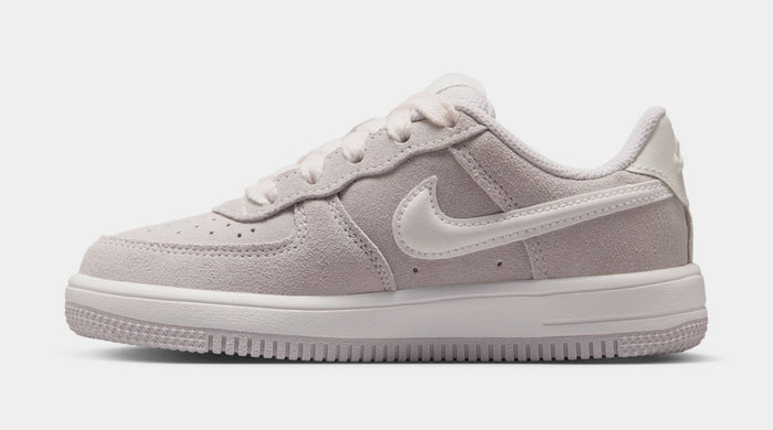 Force 1 Low Preschool Lifestyle Shoes (Vast Grey/Sail)