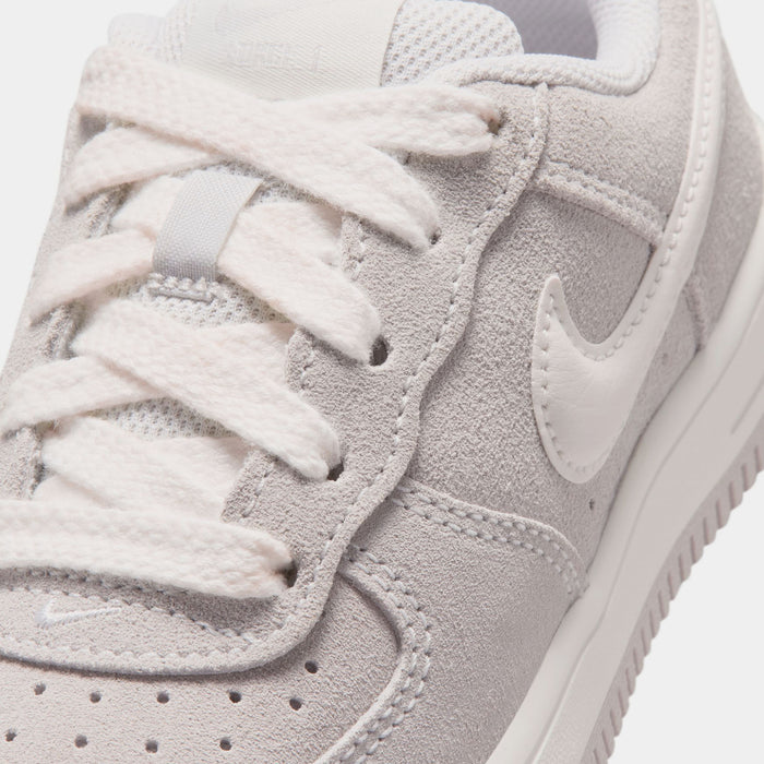 Force 1 Low Preschool Lifestyle Shoes (Vast Grey/Sail)