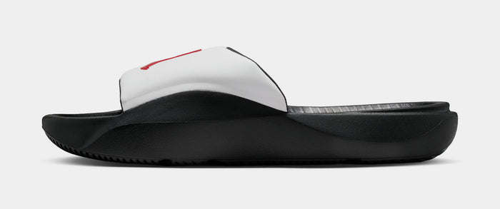 Franchise Slides Mens Sandals (White/Black/Gym Red)