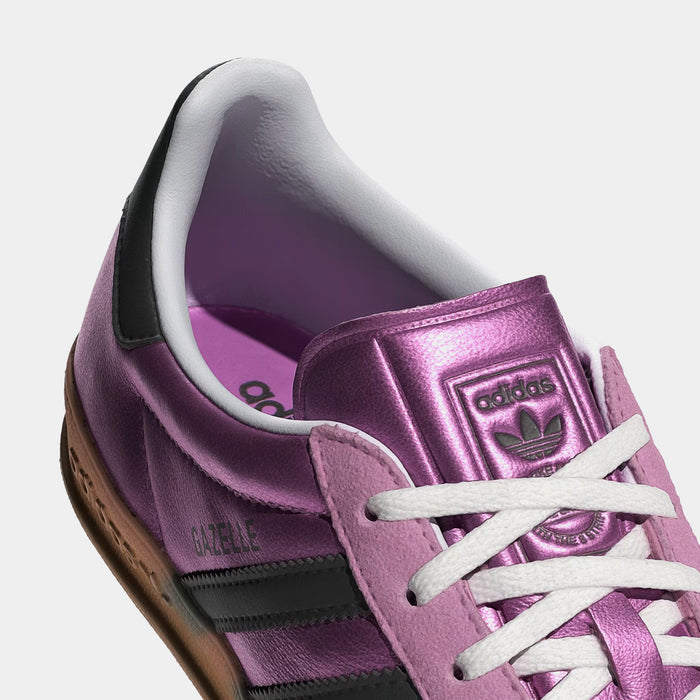 Gazelle Indoor Womens Lifestyle Shoes (Bliss Lilac/Core Black/Purple)