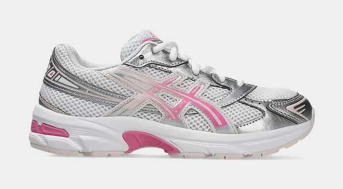 Gel 1130 Grade School Running Shoes (White/Dragon Fruit)