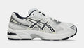 Gel 1130 Grade School Running Shoes (White/Midnight)