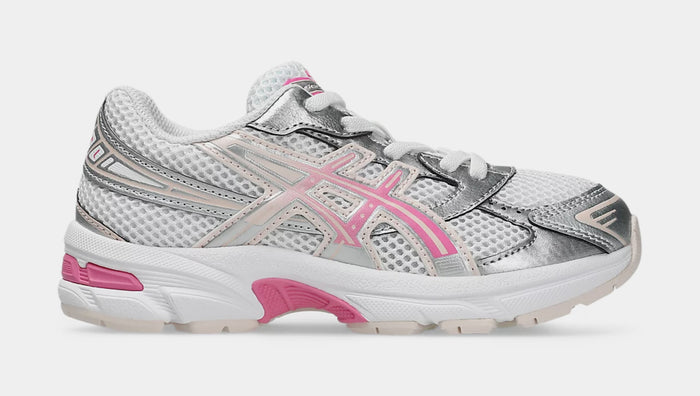 Gel 1130 Preschool Running Shoes (White/Dragon Fruit)