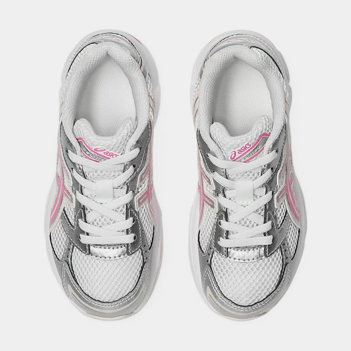 Gel 1130 Preschool Running Shoes (White/Dragon Fruit)
