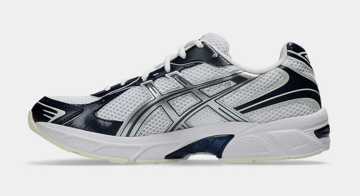 Gel 1130 White Midnight Navy Mens Lifestyle Shoes (White/ Midnight Navy)