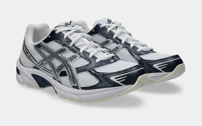 Gel 1130 White Midnight Navy Mens Lifestyle Shoes (White/ Midnight Navy)