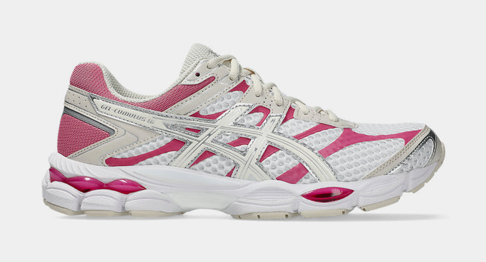 Gel Cumulus 16 Mens Running Shoes (Cream/Pink)