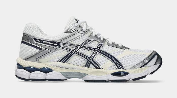 Gel Cumulus 16 Mens Running Shoes (White/Midnight)