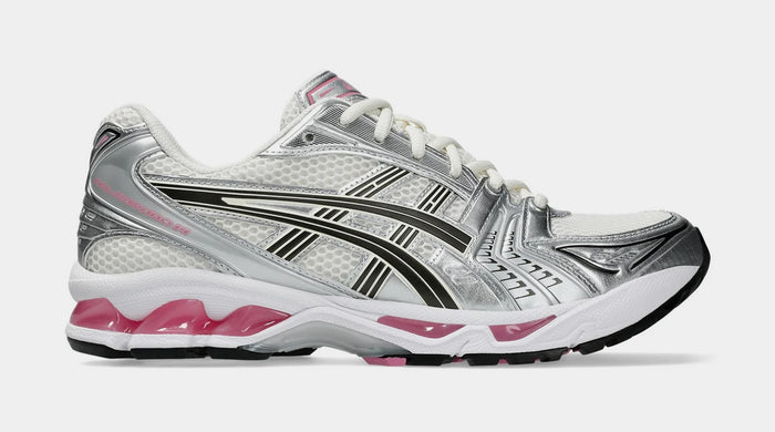 Gel Kayano 14 Mens Running Shoes (Cream/Sweet Pink)