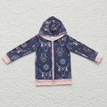 Girls hooded coat       GT0059