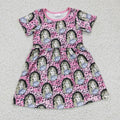 Girls short sleeve dress  GSD0180