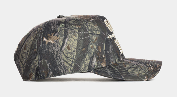 God Over You Snapback Mens Hat (Green/Cream)