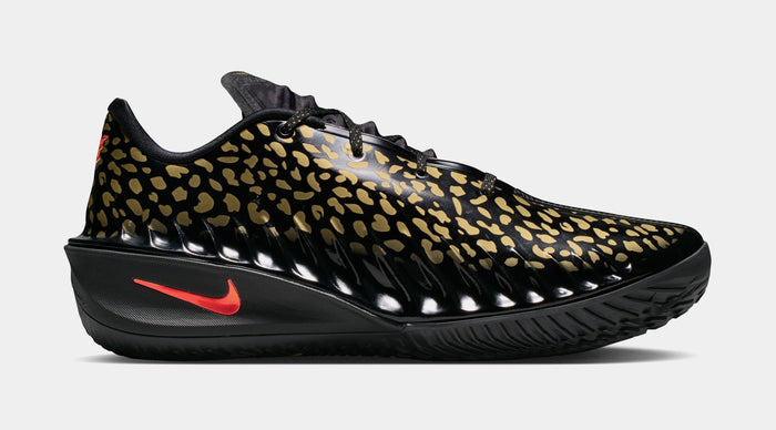 G.T Cut 4 Victor Wembanyama Mens Basketball Shoes (Black/Bright Crimson/Metallic Gold)