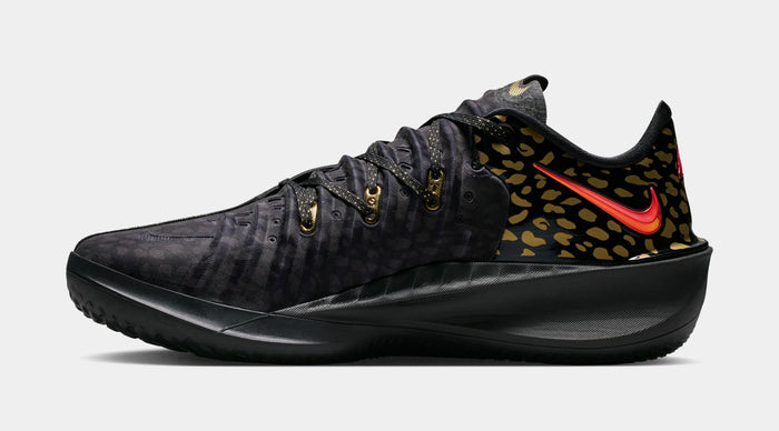 G.T Cut 4 Victor Wembanyama Mens Basketball Shoes (Black/Bright Crimson/Metallic Gold)