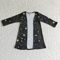 GT0046 Web Print Girls Halloween Jackets Cardigans Top