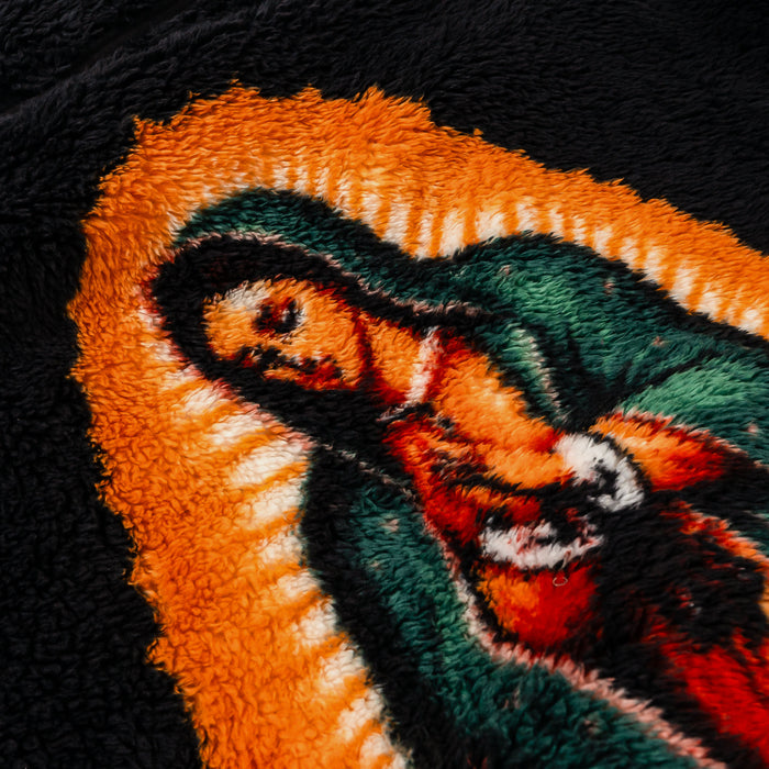 Guadalupe Sherpa Mens Jacket (Black)