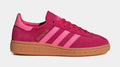 Handball Spezial Grade School Lifestyle Shoes (Ruby Red/Lucid Pink/Gum)