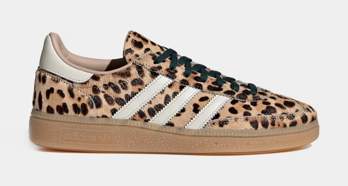 Handball Spezial Leopard Womens Lifestyle Shoes (Magic Beige/Ivory/Aurora Ivy)