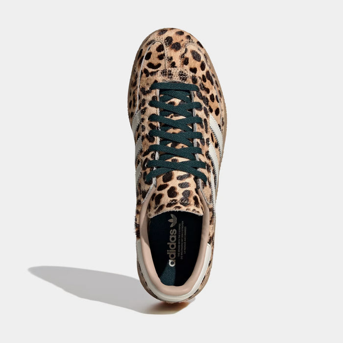 Handball Spezial Leopard Womens Lifestyle Shoes (Magic Beige/Ivory/Aurora Ivy)