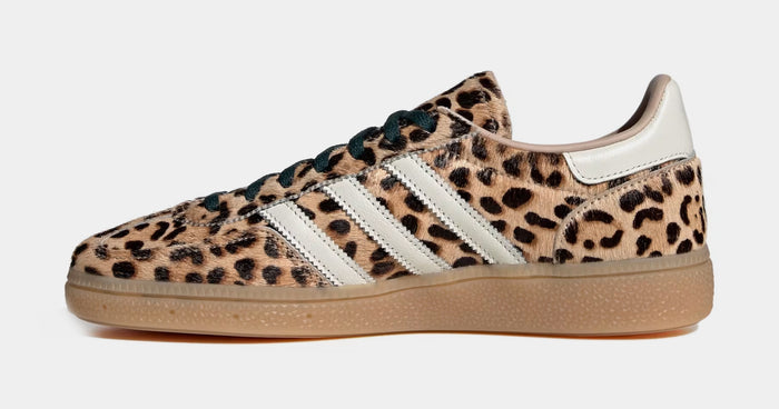 Handball Spezial Leopard Womens Lifestyle Shoes (Magic Beige/Ivory/Aurora Ivy)