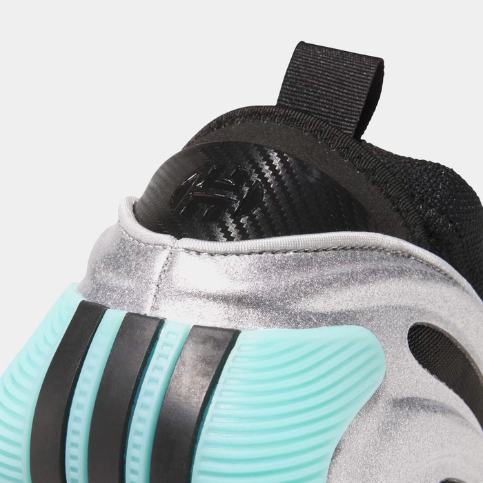 Harden Volume 9 Mens Basketball Shoes (Silver Metallic/Core Black/Flash Aqua)