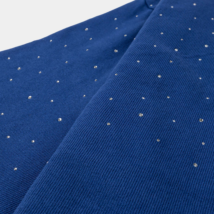 Hollywood Premium Mens Short Sleeve Shirt (Blue/White)