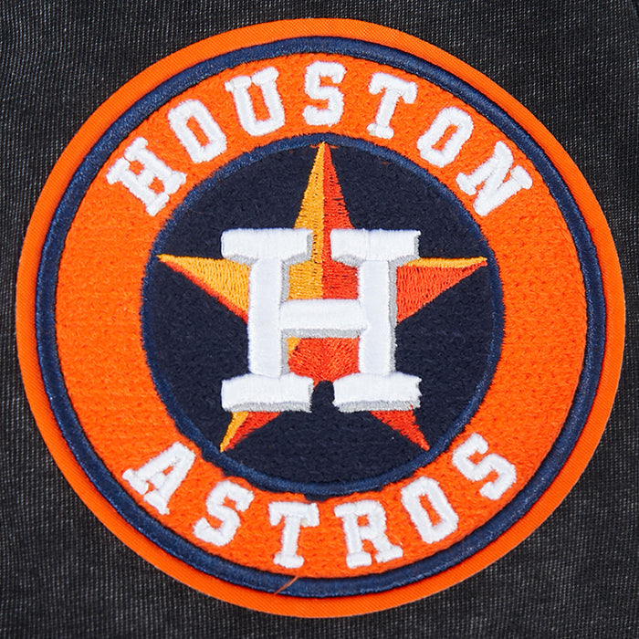 Houston Astros Waves And Roses Drop Shoulder Mens Short Sleeve Shirt (Grey/White)