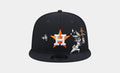 Houston Astros x Looney Tunes Bugs 9Fifty Snapback Mens Hat (Navy/White)